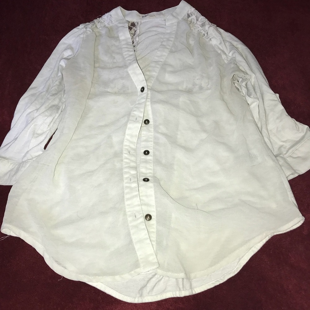 Cute white blouse